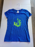 Women's Seattle Corals T Shirt Blue-Green