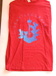 Men's Seattle Corals T Shirt Red-Blue